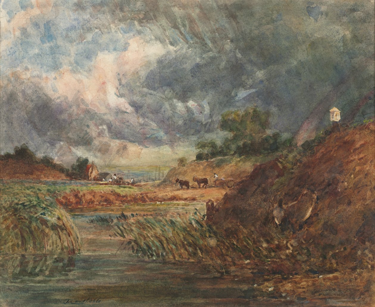 Hampstead Heath von John Constable