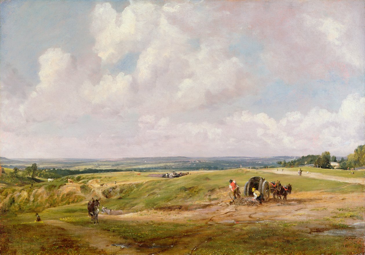 Hampstead Heath, ca. 1820 von John Constable