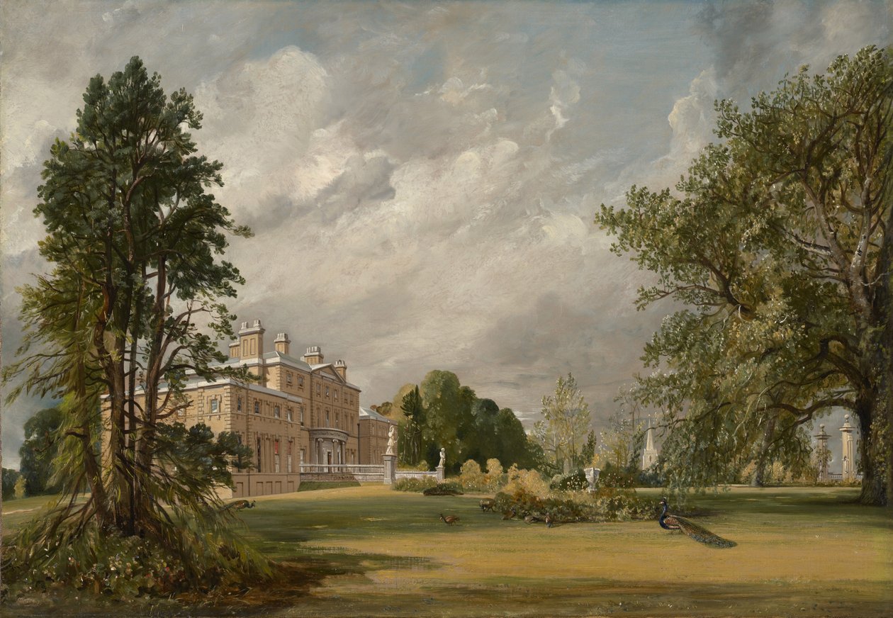Malvern Hall, 1821 von John Constable
