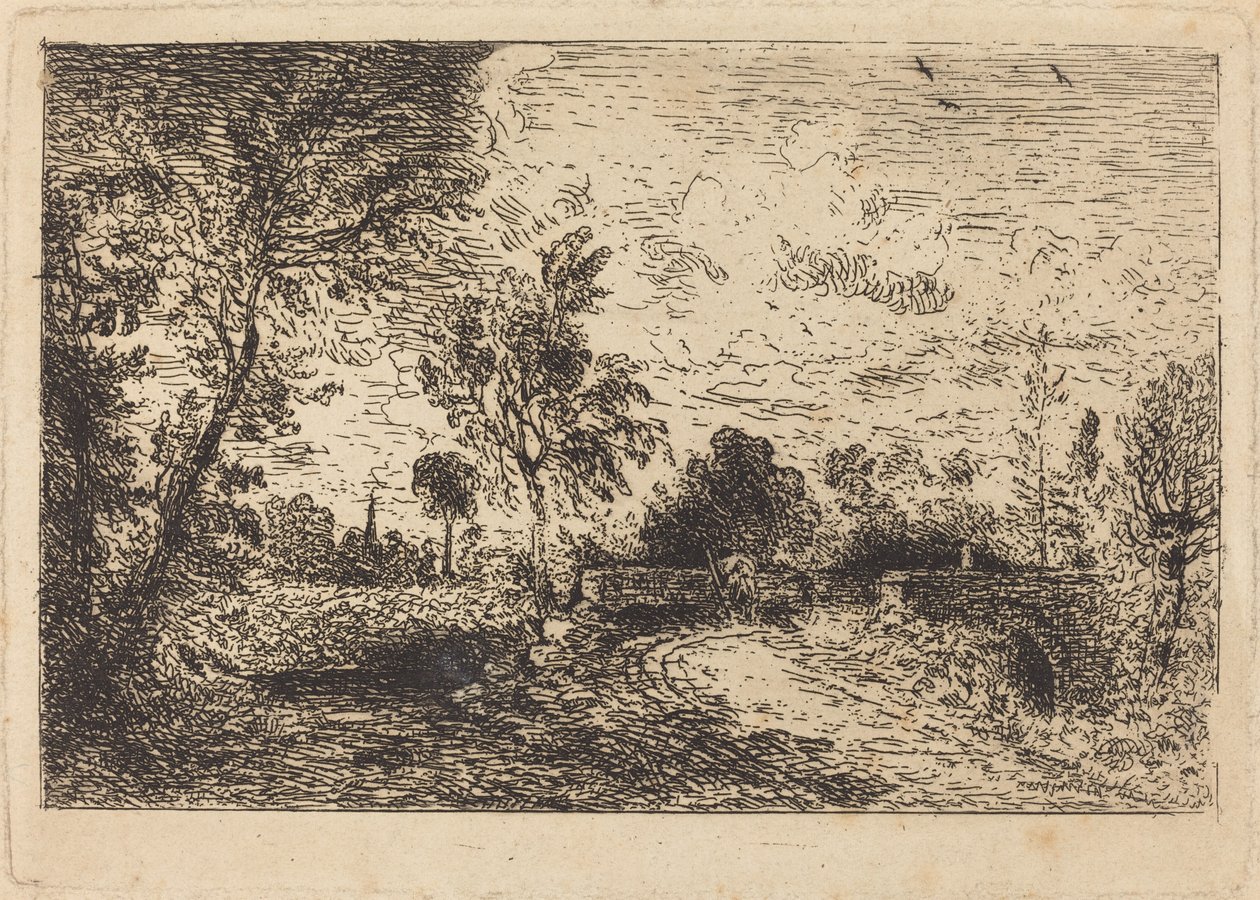 Milford Brücke von John Constable