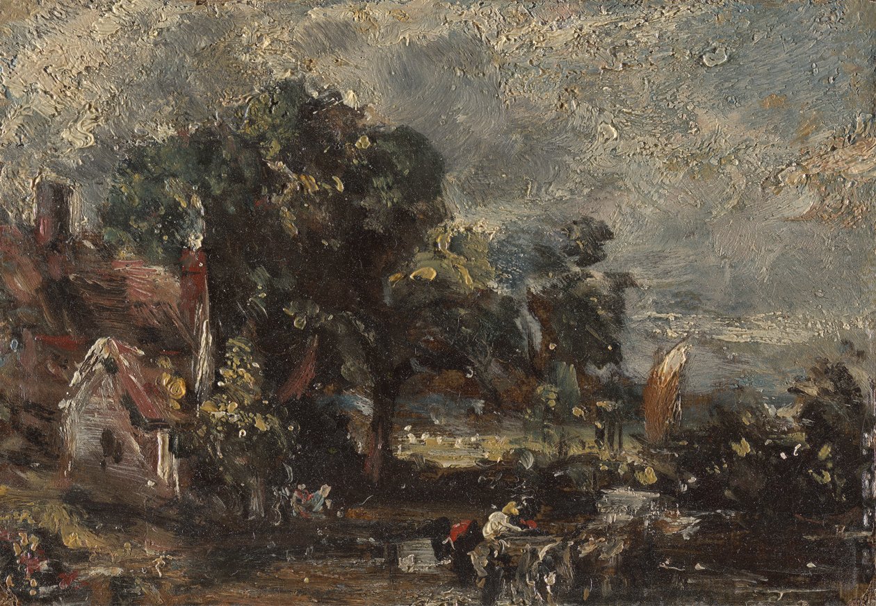 Skizze für "Der Heuwagen" von John Constable