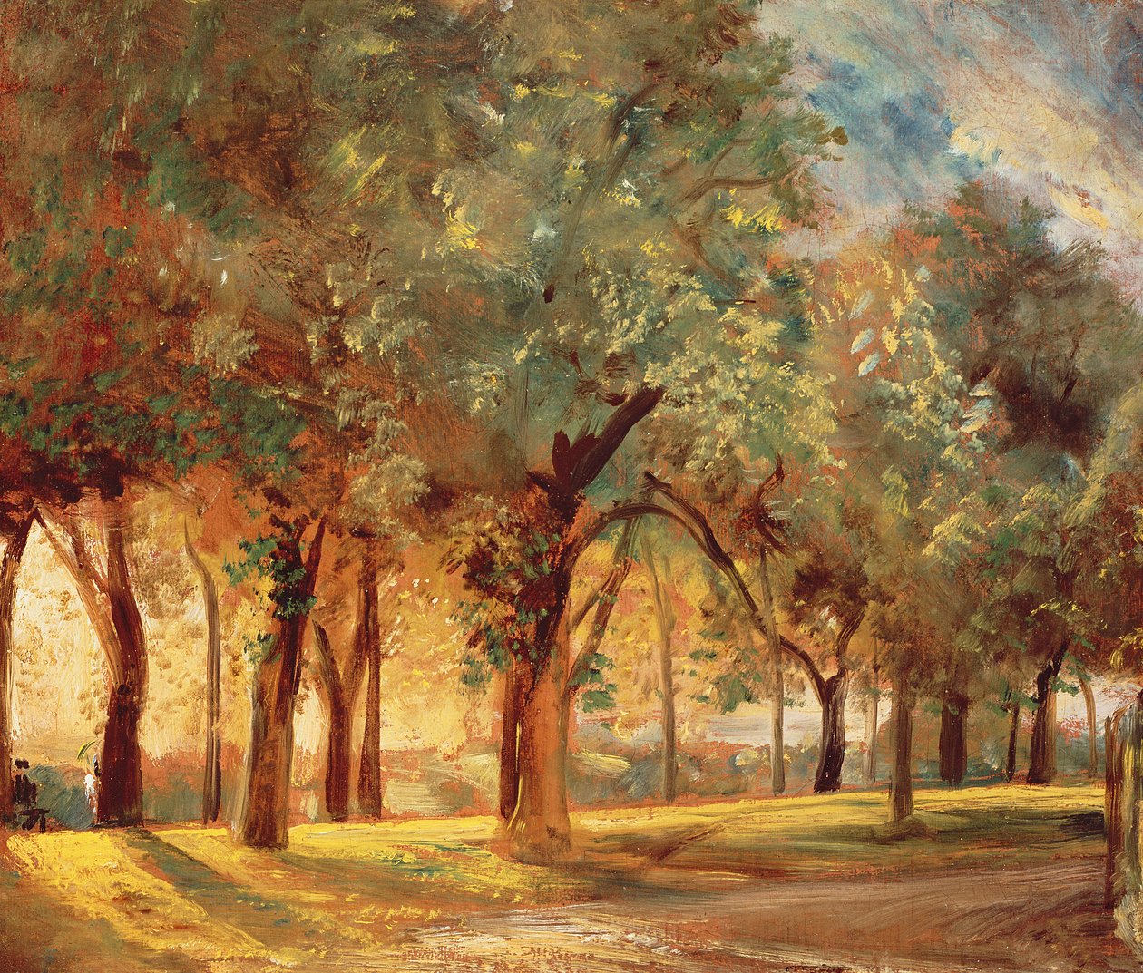Der Richterweg, Hampstead, ca. 1820 von John Constable