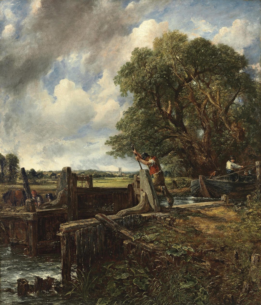 Die Schleuse von John Constable