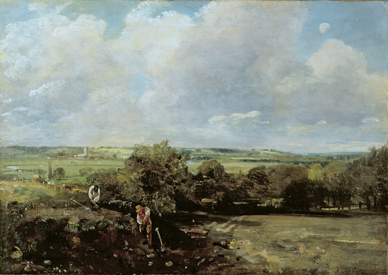Das Tal von Dedham von John Constable