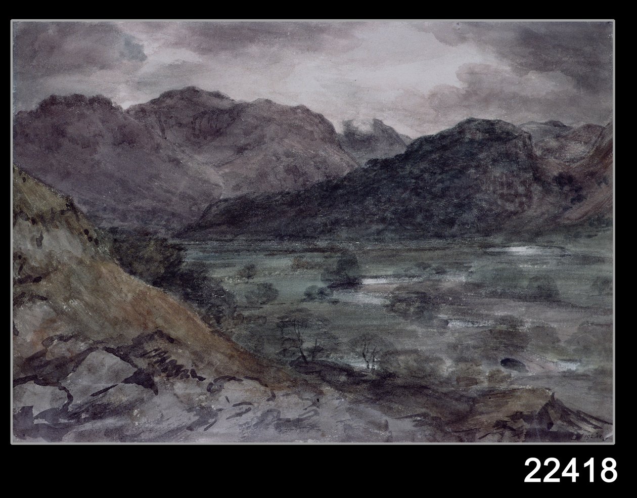 Ansicht in Borrowdale von John Constable