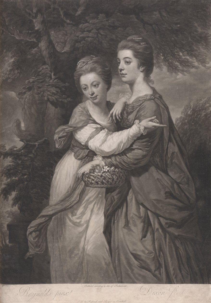 Elizabeth und Emma Crewe von John Dixon