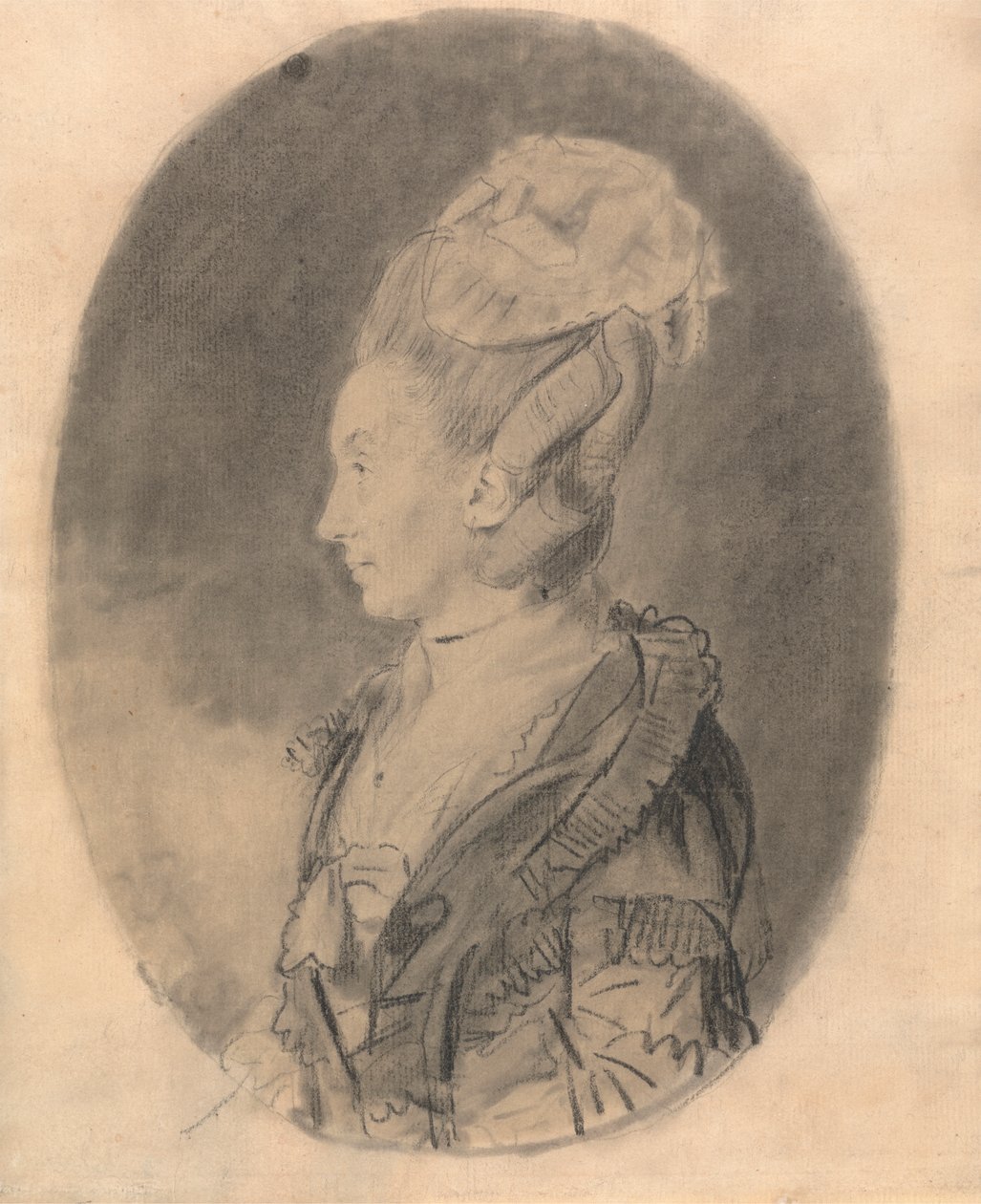 Porträt einer Dame von John Downman