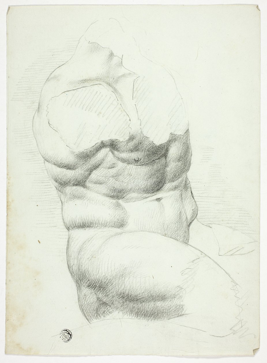 Torso einer antiken Statue von John Downman