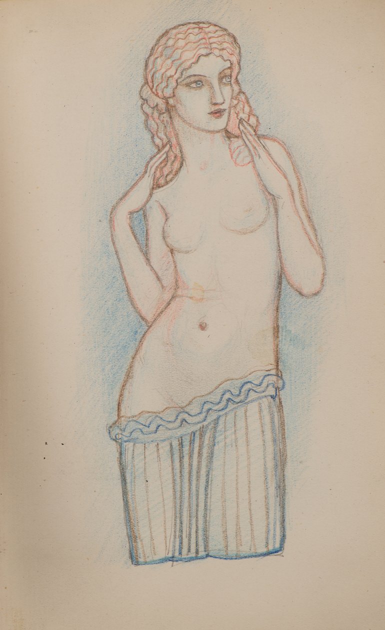 Ohne Titel [Weibliche Figur] von John Duncan