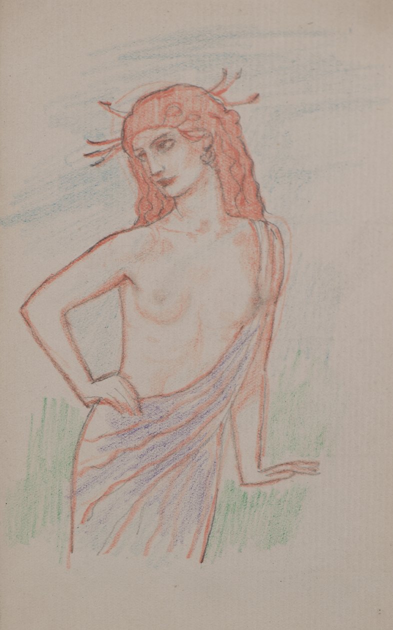Ohne Titel [Weibliche Figur] von John Duncan