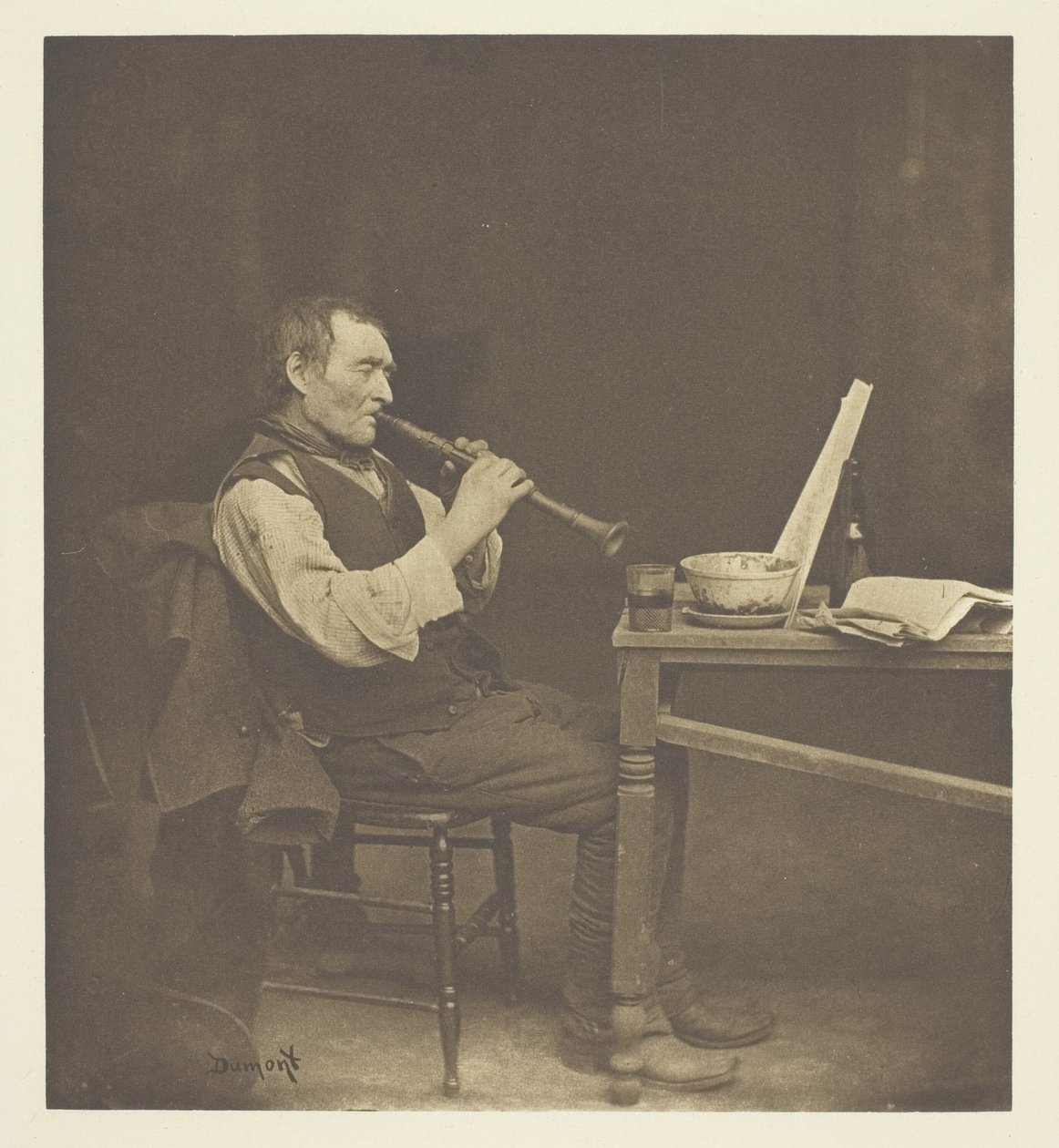 Klarinettenspieler von John E. Dumont