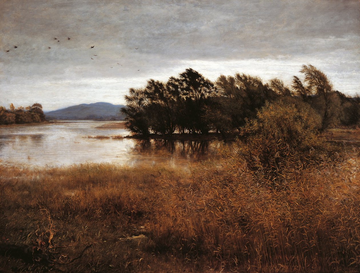 Kalter Oktober, 1870 von John Everett Millais