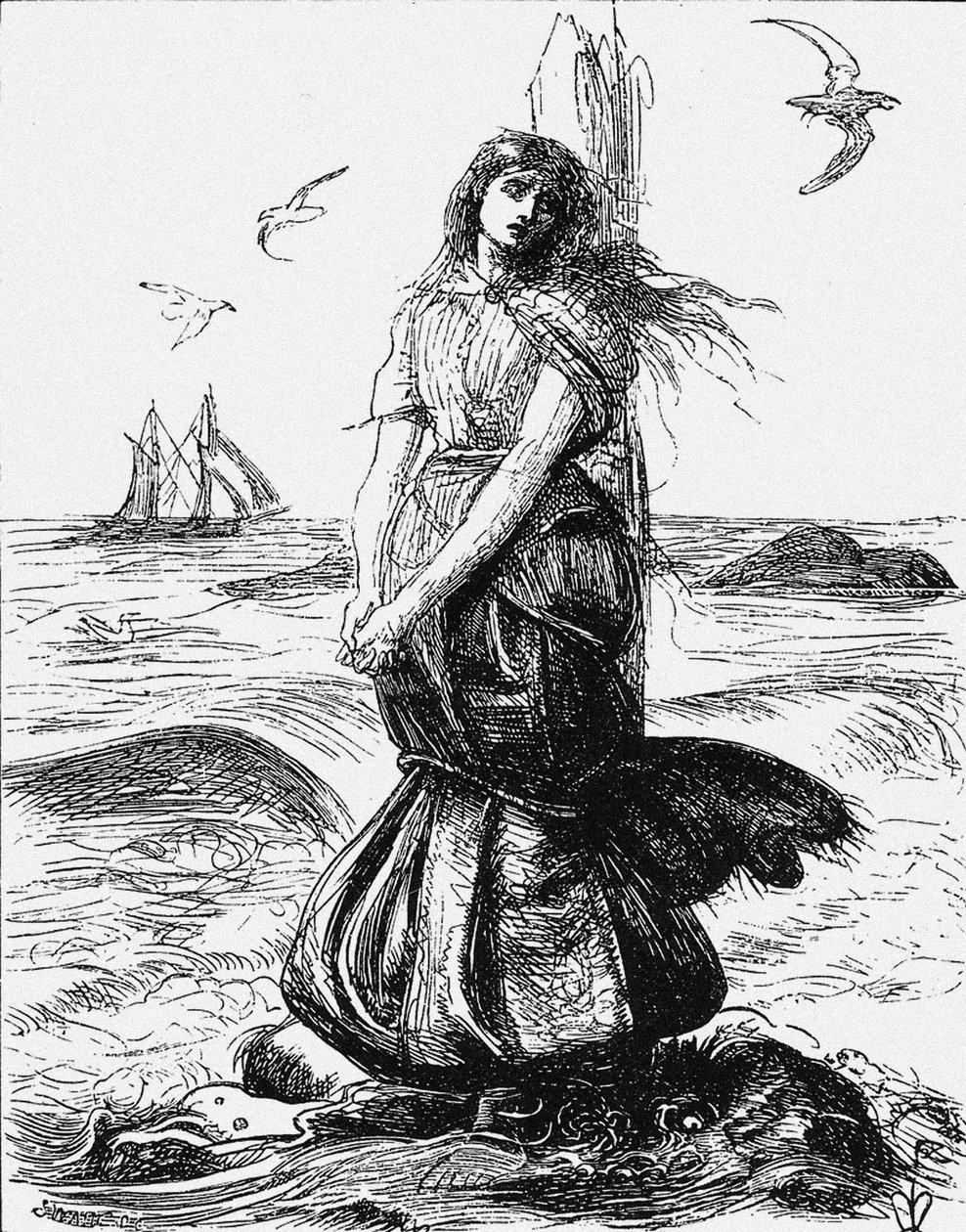 Margaret Wilson, 1862 von John Everett Millais