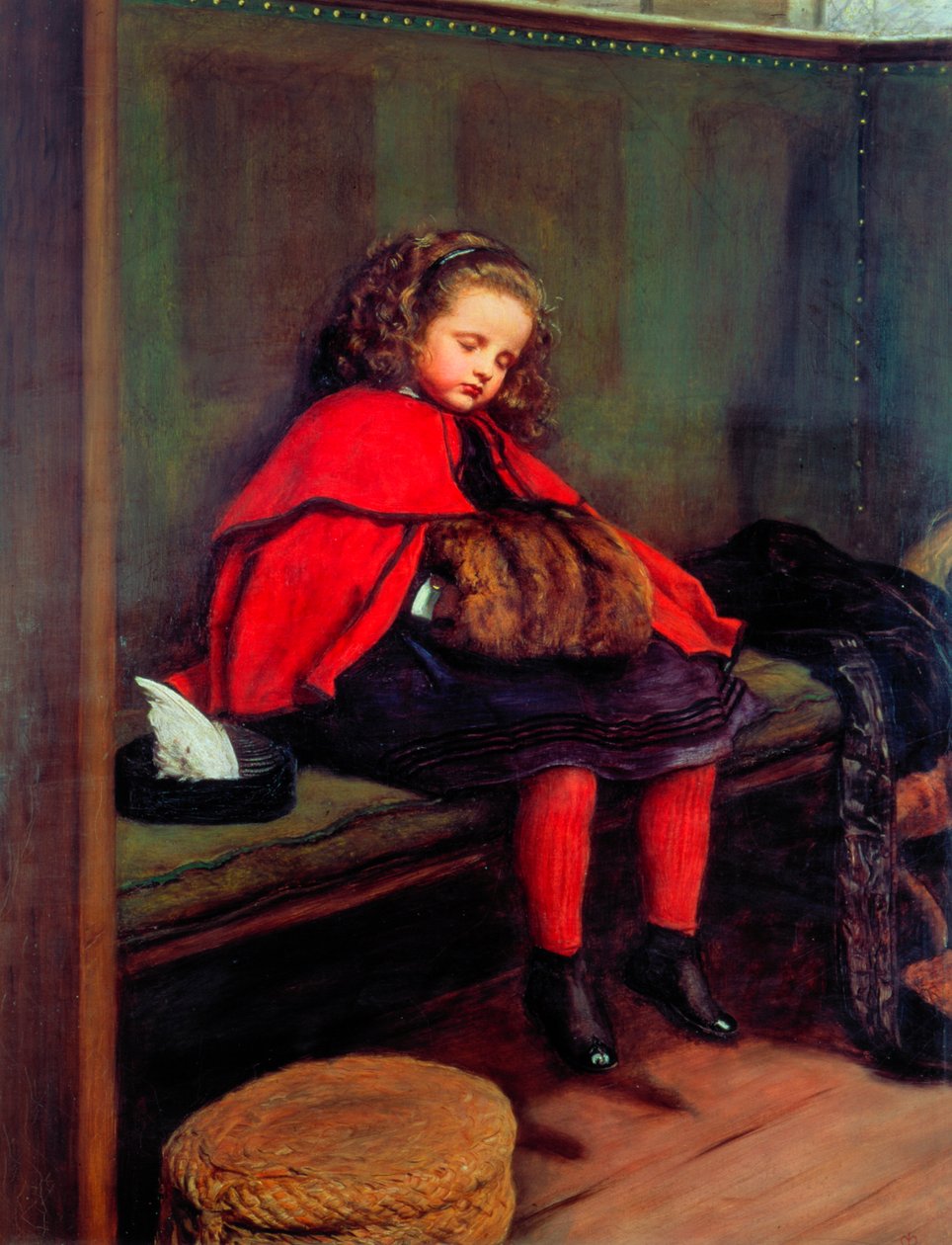 Meine zweite Predigt, 1864 von John Everett Millais