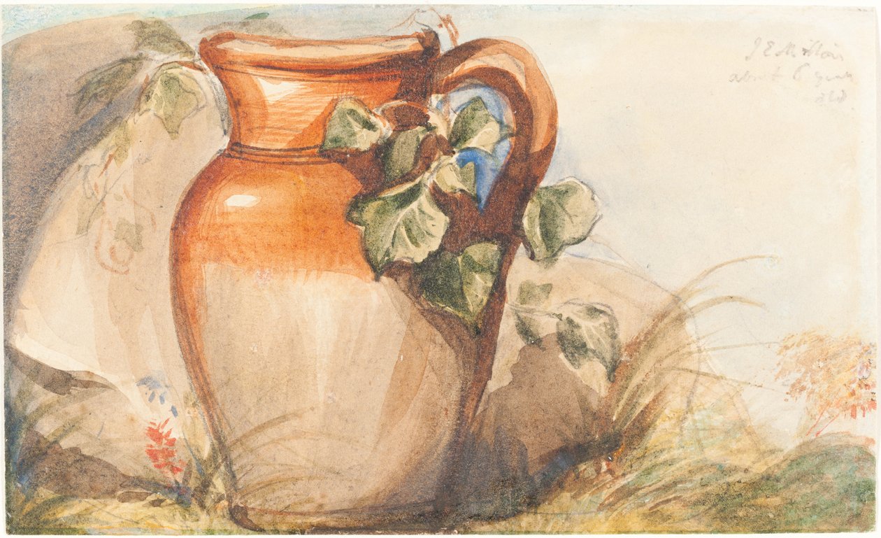 Studie eines Töpferkrugs [recto] von John Everett Millais