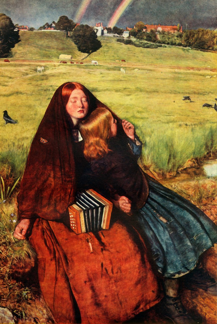 Das blinde Mädchen, 1856, 1948 von John Everett Millais