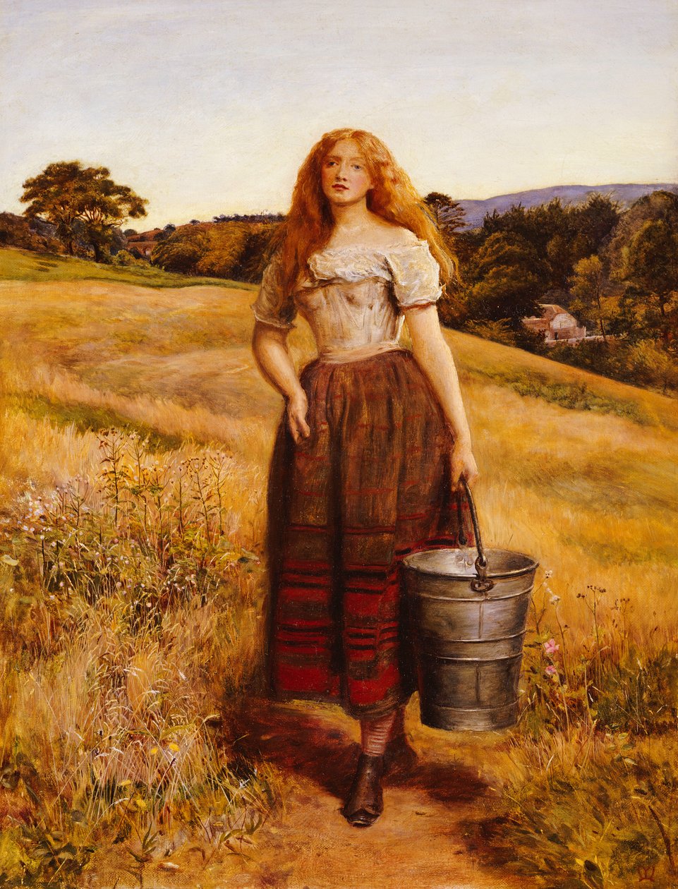 Die Tochter des Bauern von John Everett Millais