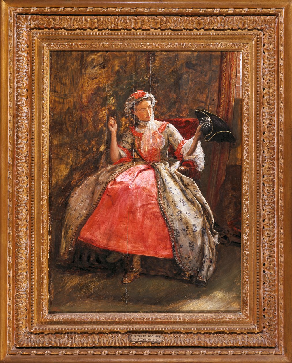 Der weiße Kokarde von John Everett Millais