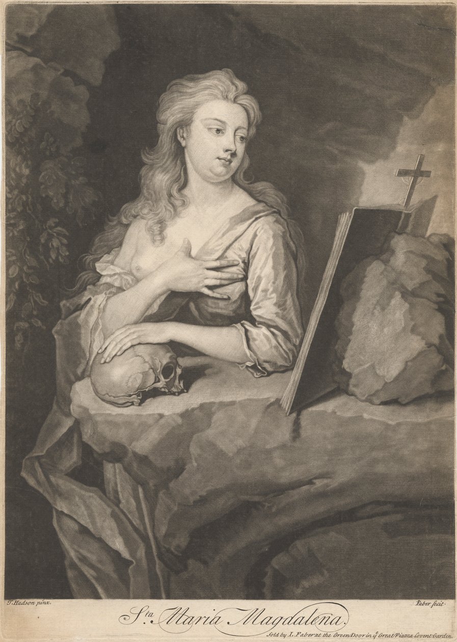 Sta. Maria Magdalena von John Faber the younger