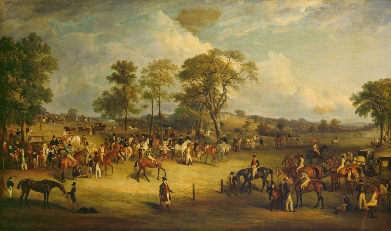 Heaton Park Rennen, 1829 von John Ferneley