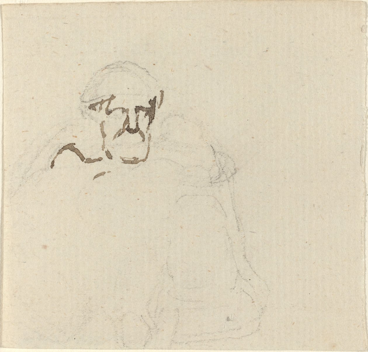 Bärtige Figur von John Flaxman