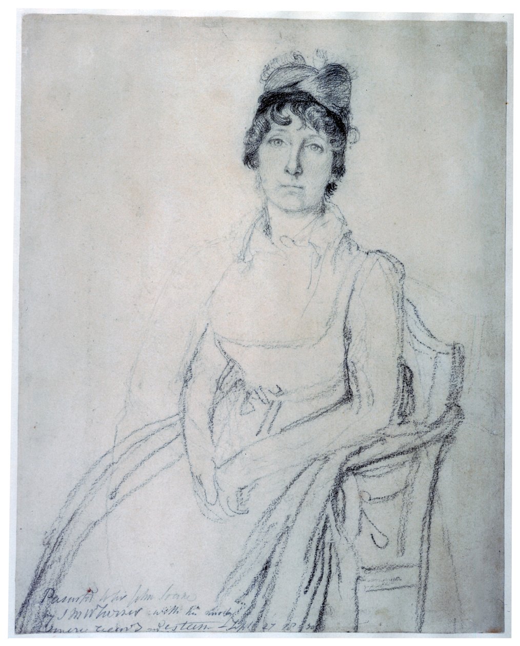 Skizze von Eliza Soane, um 1800 von John Flaxman