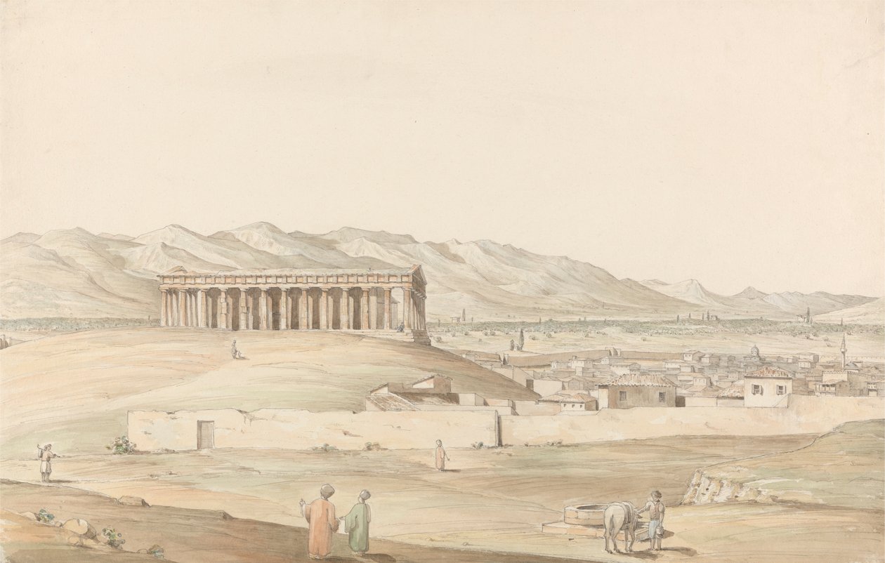 Tempel des Theseus, Athen von John Foster