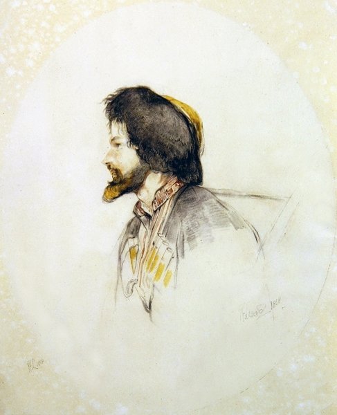 Porträt eines östlichen Gentlemans von John Frederick Lewis