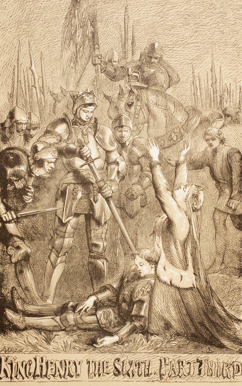 Heinrich VI., Teil III, 1890 von John Gilbert