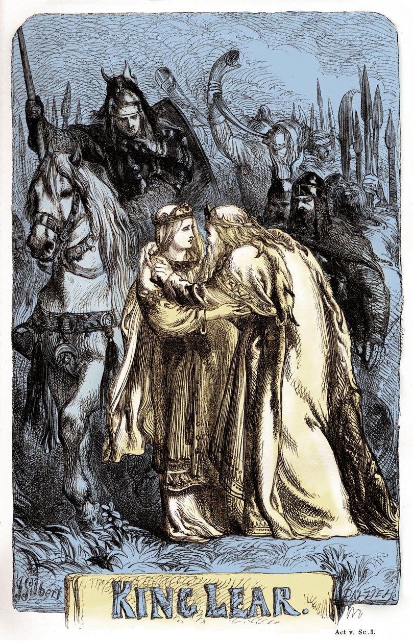 König Lear von John Gilbert