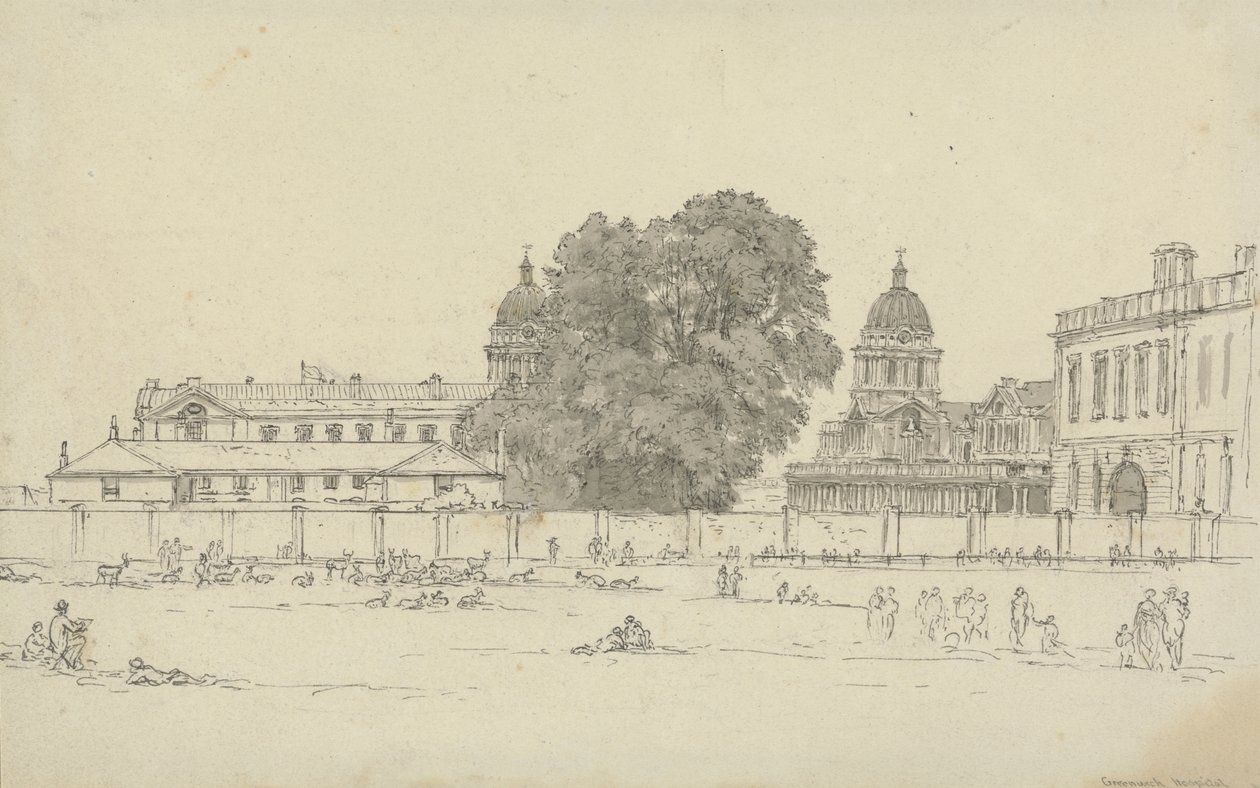 Greenwich Hospital von John Glover