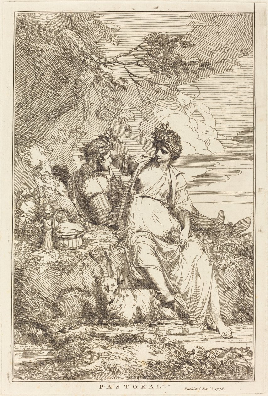 Pastoral von John Hamilton Mortimer