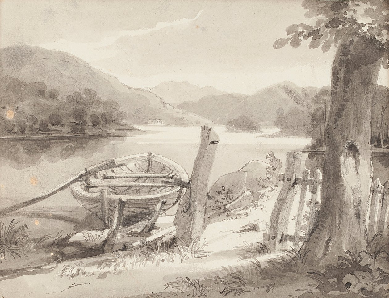 Boot in Bowness von John Harden