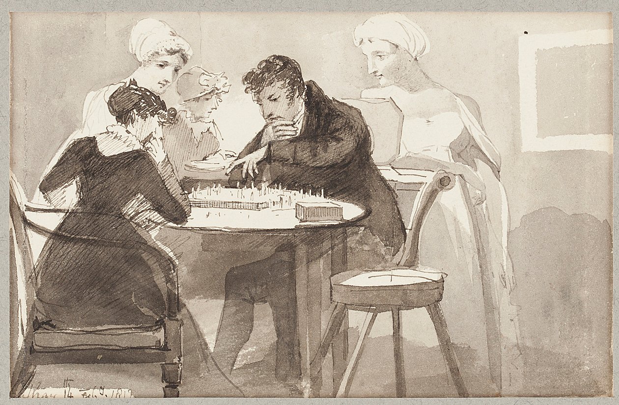 Schach, 1812 von John Harden