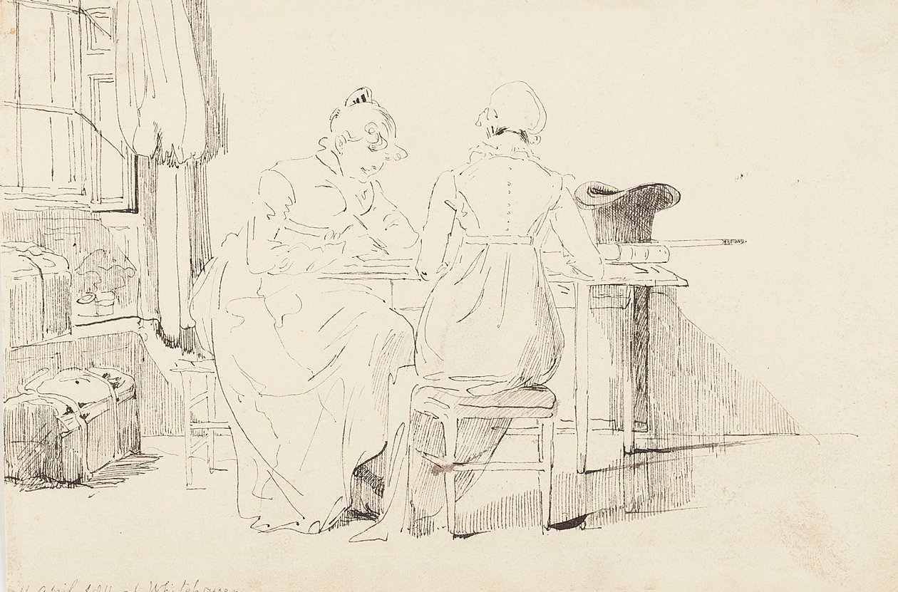 Warten in Whitehaven, 1811 von John Harden