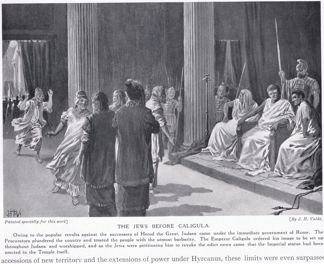 Die Juden vor Caligula von John Harris Valda