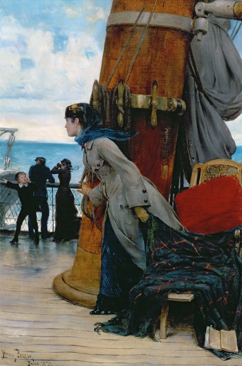 Atlantiküberquerung, 1879 von John Henry Frederick Bacon