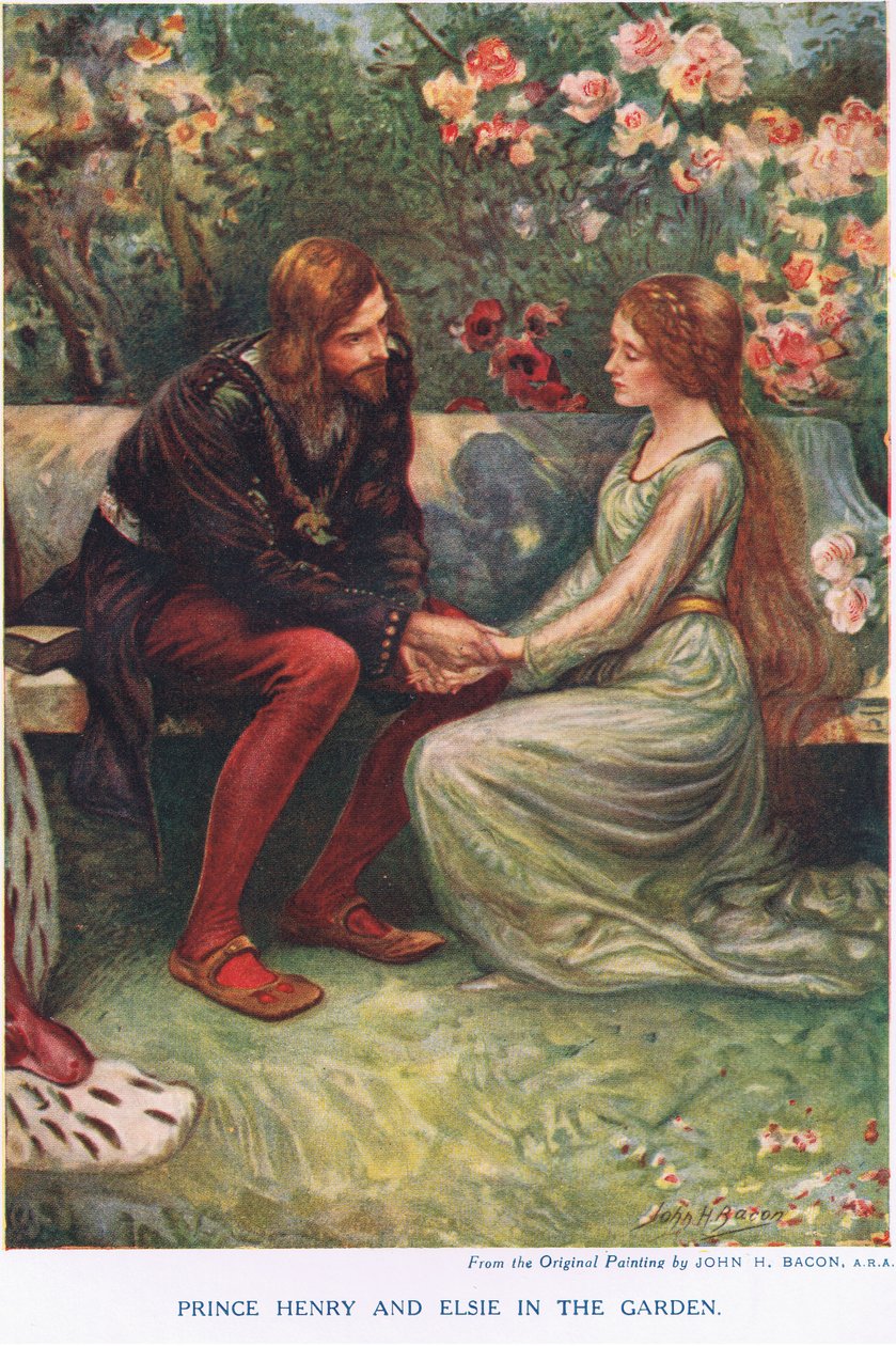 Prinz Heinrich und Elsie von John Henry Frederick Bacon