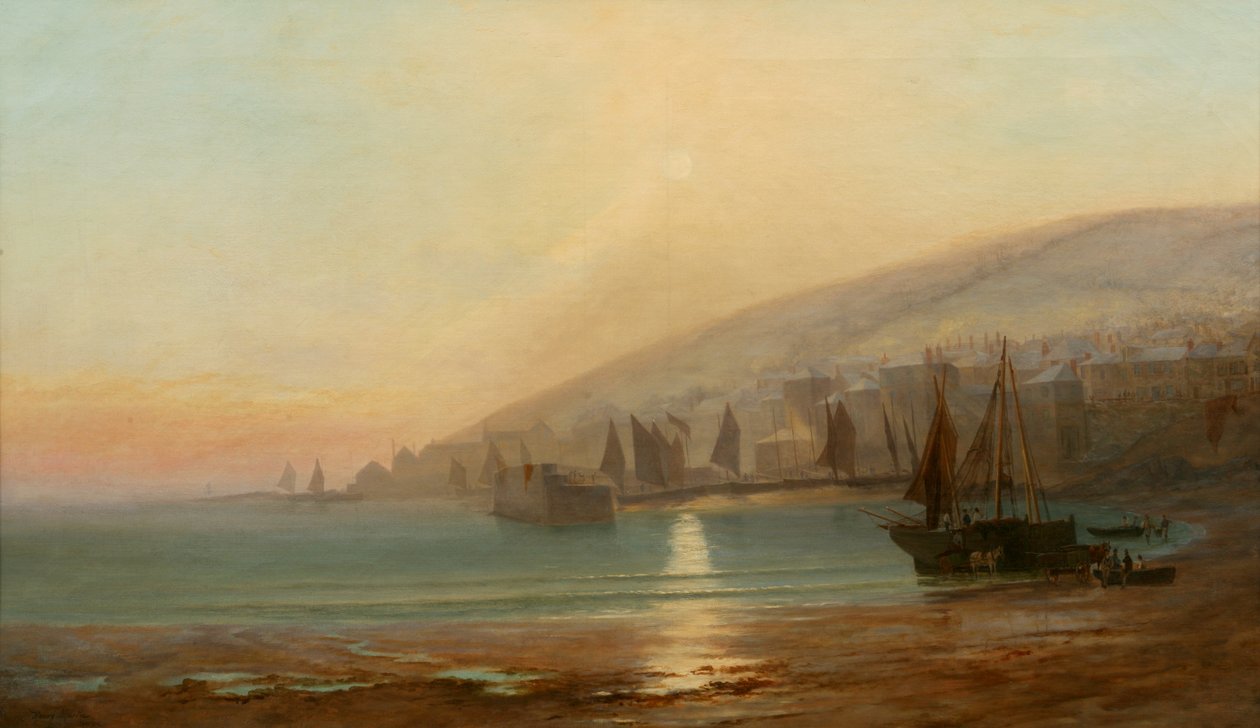 Dezembermorgen (in der Mounts Bay) von John Henry Martin
