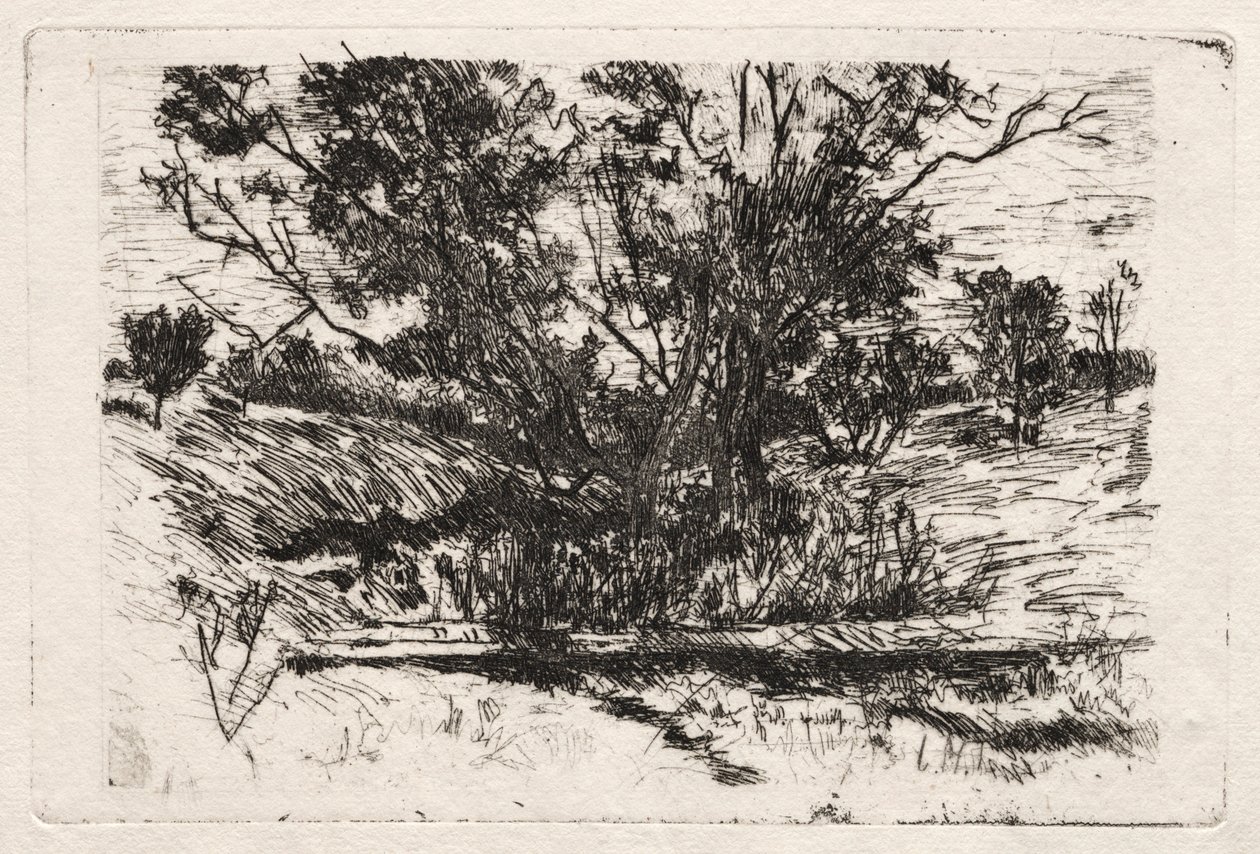 In der Nähe von Cincinnati, Ohio von John Henry Twachtman