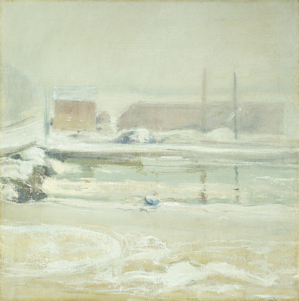 Flusslandschaft bei Cos Cob von John Henry Twachtman