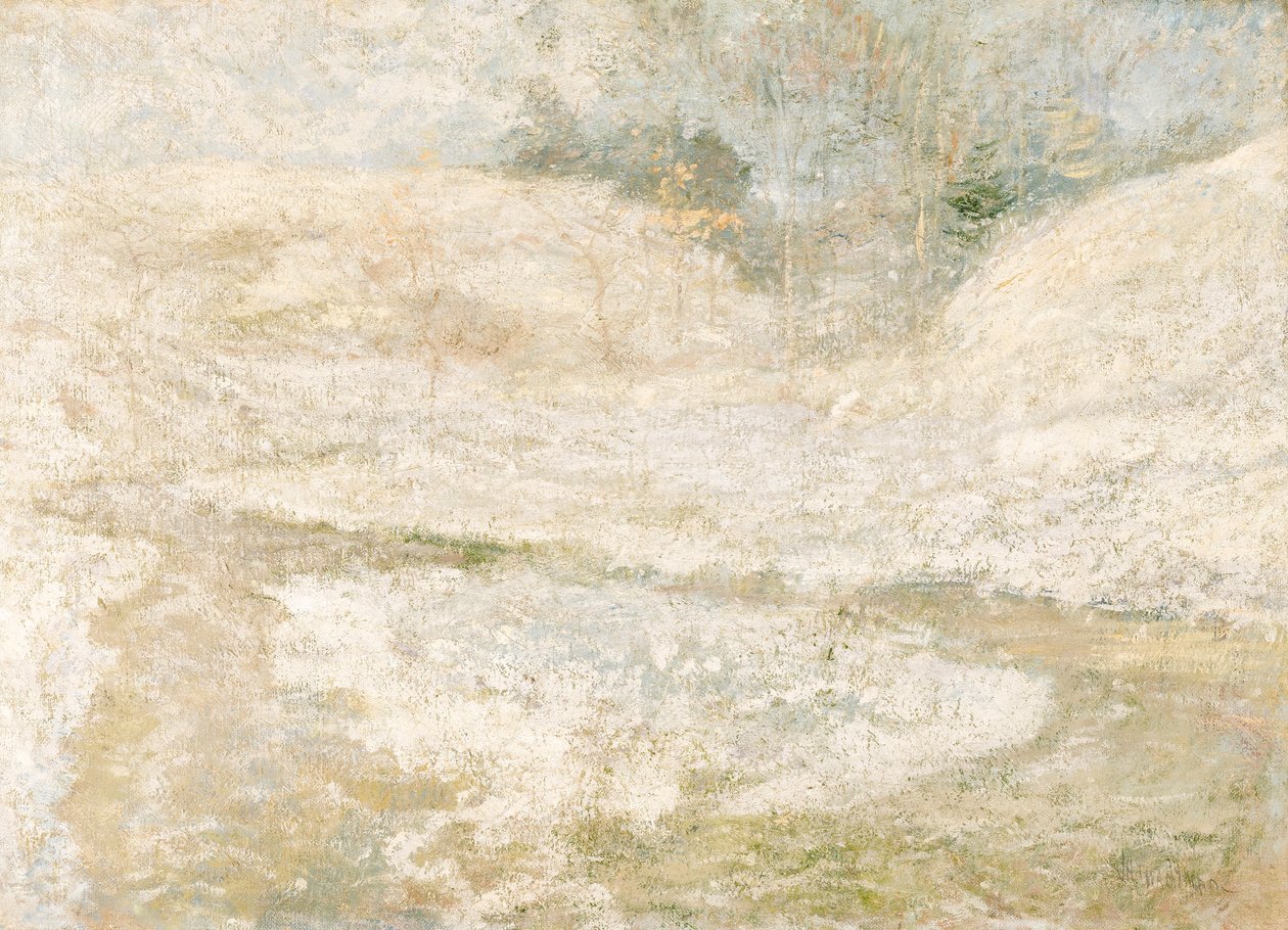 Der Bach, Greenwich, Connecticut von John Henry Twachtman