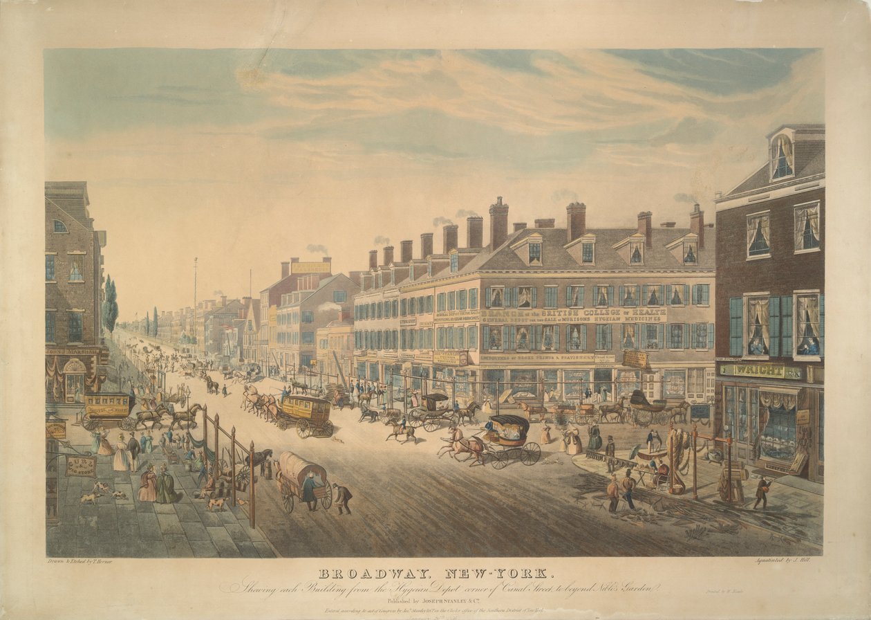 Broadway, New York von John Hill