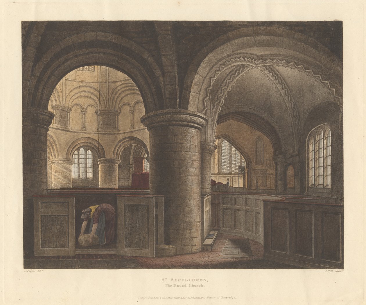 St. Sepulchres, Die Rundkirche von John Hill