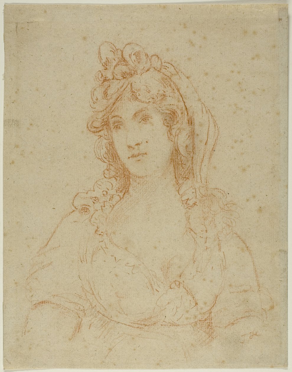 Porträt einer Dame von John Hoppner