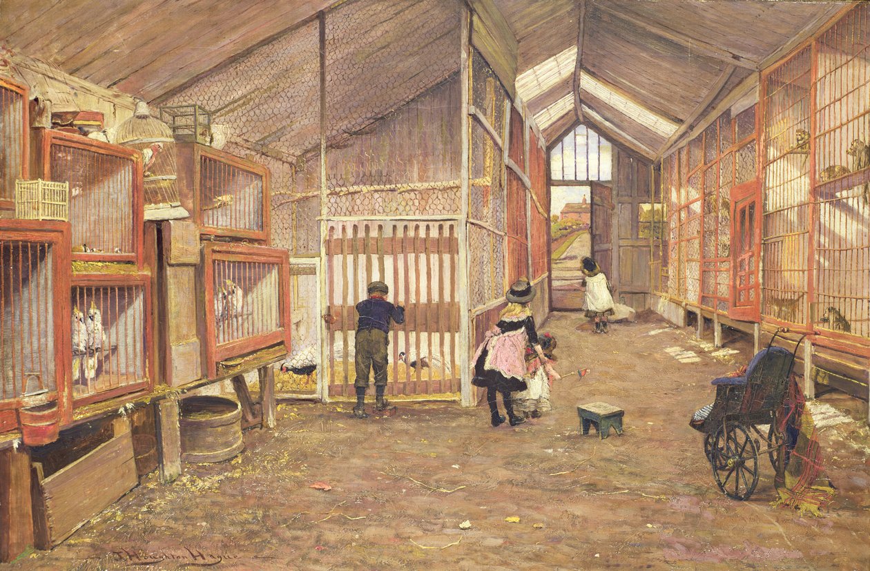 Erdbeergärten von John Houghton Hague