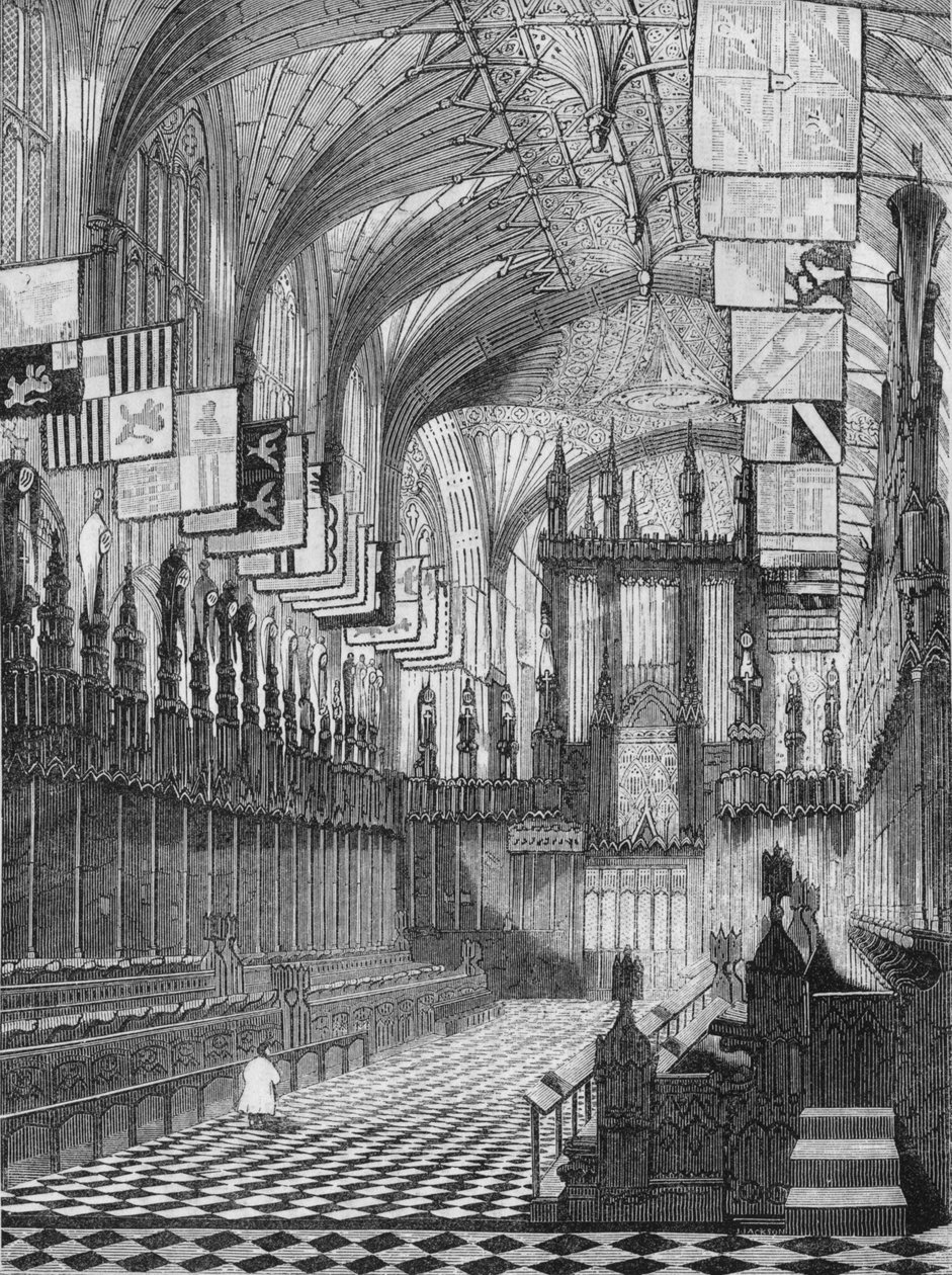 St. Georgs Kapelle, Windsor, 1845 von John Jackson