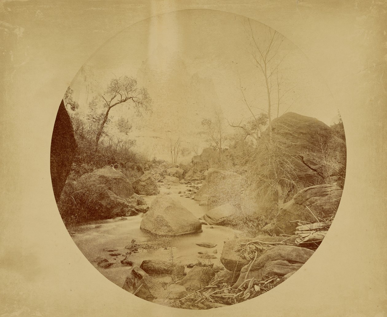 Eagle Crag - Abend von John K. Hillers