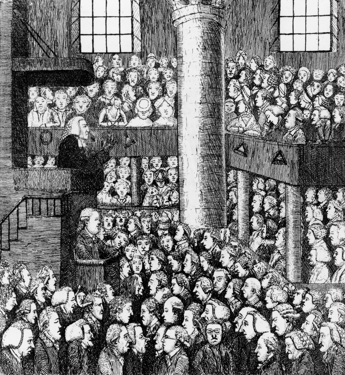 Eine schläfrige Gemeinde, 1785 von John Kay
