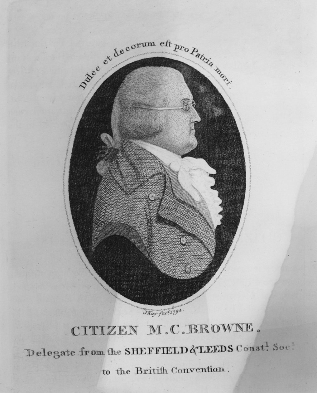 Bürger M.C. Browne, 1794 von John Kay